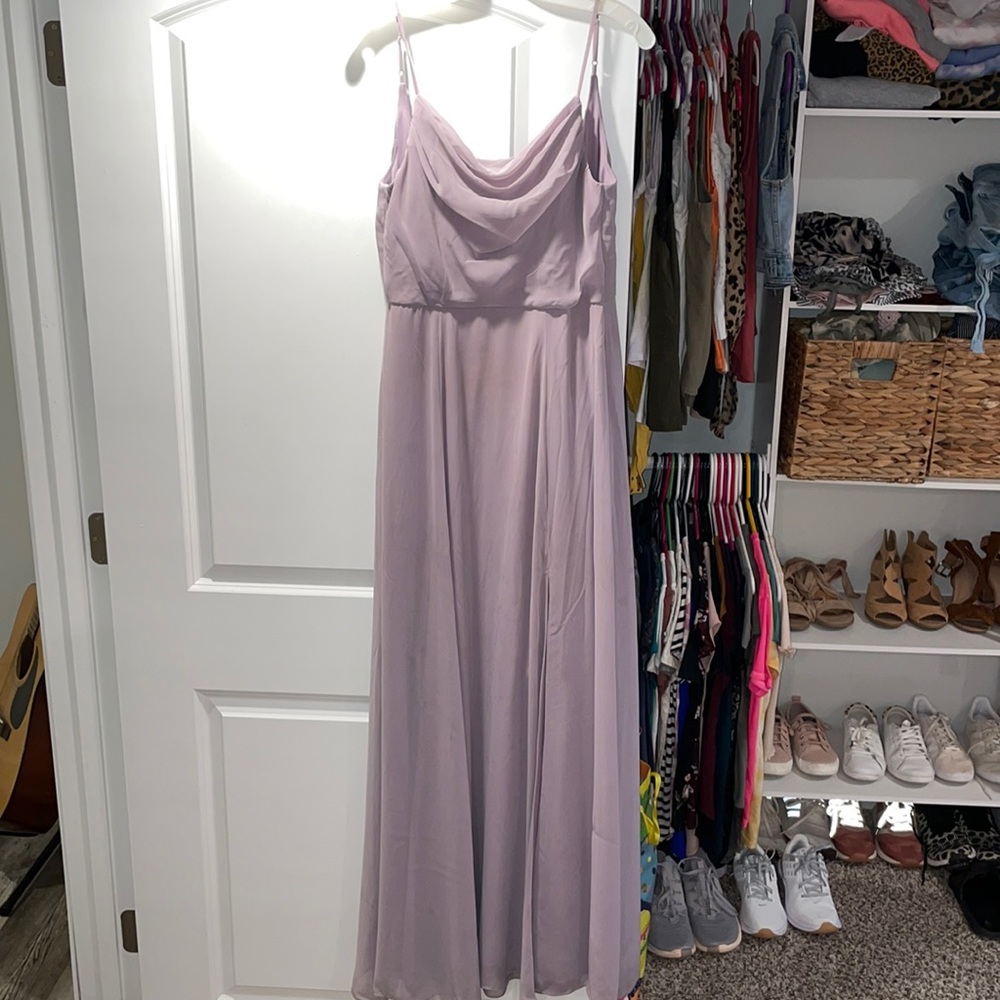 David’s bridal bridesmaid dress
